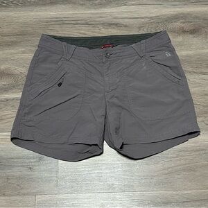 North Face 10 Shorts Gray Pockets Nylon Hiking Outdoor Gorpcore Ripstop Mid 5"